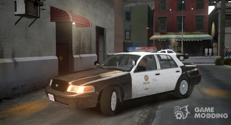 El Ford Crown Victoria, de la policía de los ángeles para GTA 4