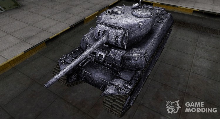 Темный скин для M6 для World Of Tanks