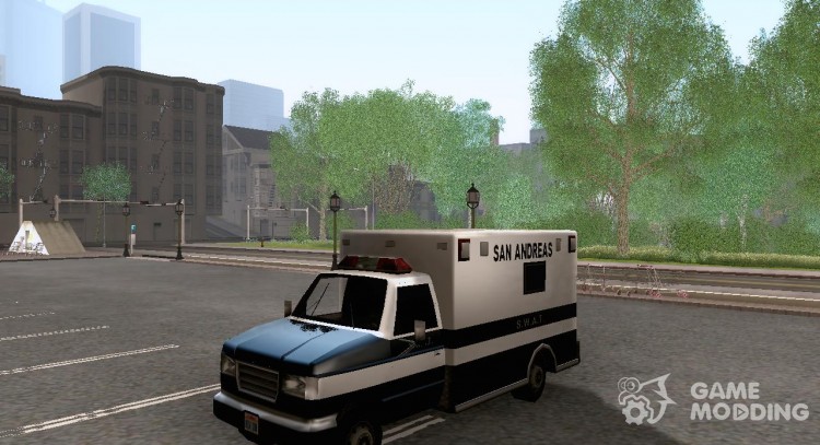 Грузовик SWAT для GTA San Andreas