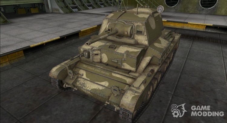 The skin for the A10 (Cruiser MK II) for World Of Tanks