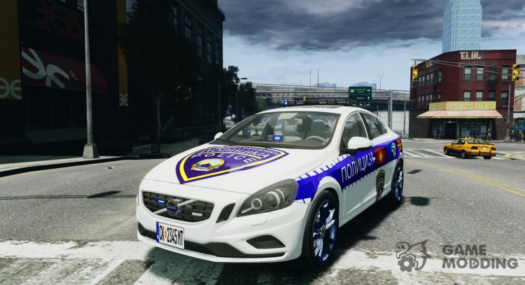 Volvo S60 Macedonian Police для GTA 4