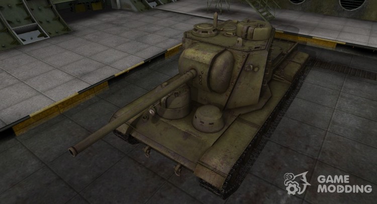 La piel para el KV-5 en расскраске 4БО para World Of Tanks