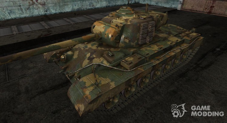 Skin for T32 Temperate Ghost for World Of Tanks