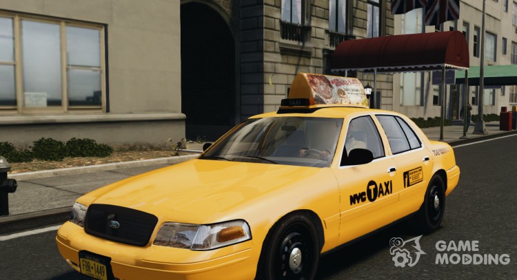 Ford Crown Victoria Taxi Nueva York 2012 para GTA 4