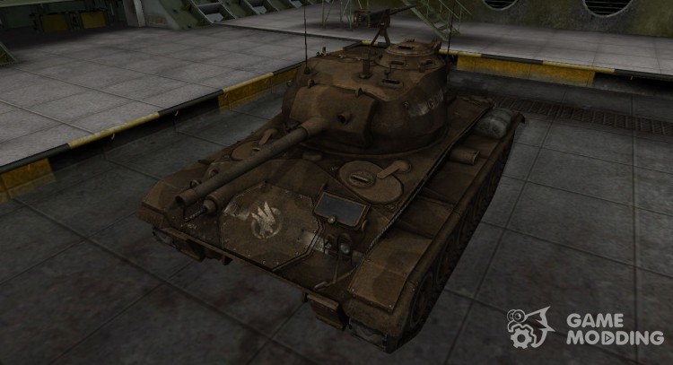 El skin al estilo de C&C GDI para el M24 Chaffee para World Of Tanks