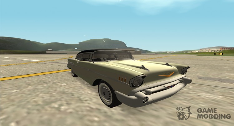 Chevrolet Bel Air Sport Coupe (2454) 1957 for GTA San Andreas