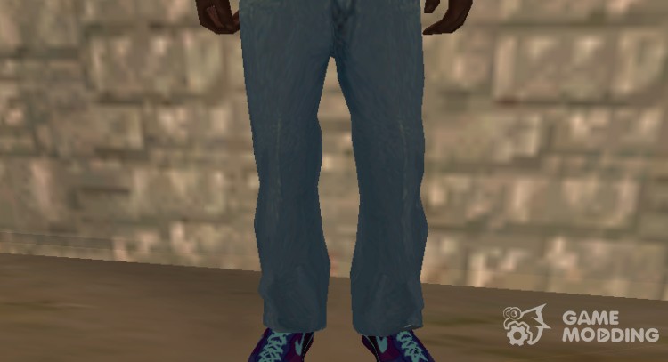 Light blue jeans for GTA San Andreas