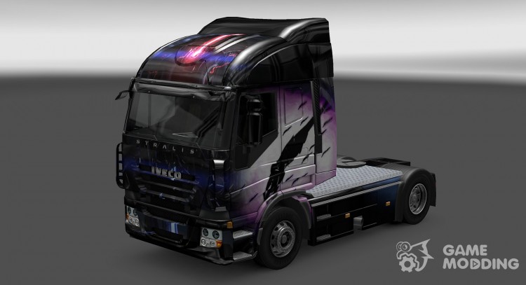 El skin de Reaper para Iveco Stralis para Euro Truck Simulator 2