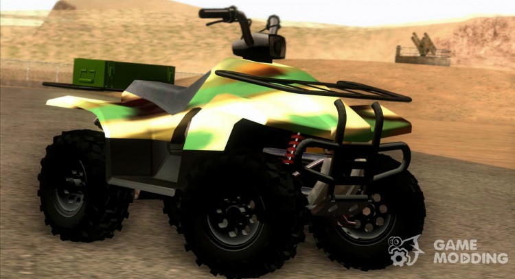 Army Edition ATV for GTA San Andreas
