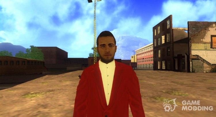 HMYRI в красном пиджаке для GTA San Andreas