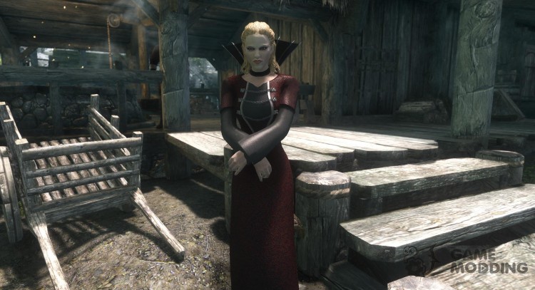 Queen of the Damned Dress for TES V: Skyrim