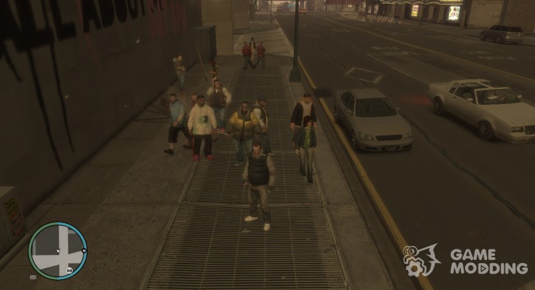 Жители мегаполиса для GTA 4
