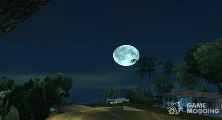 HD Луна для GTA San Andreas