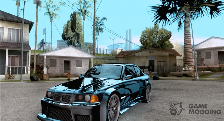 BMW M3 E36 1994 con vinilo nuevo único para GTA San Andreas