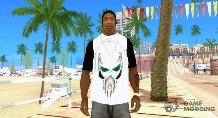T-shirt in the style of a Pirate Station for GTA San Andreas