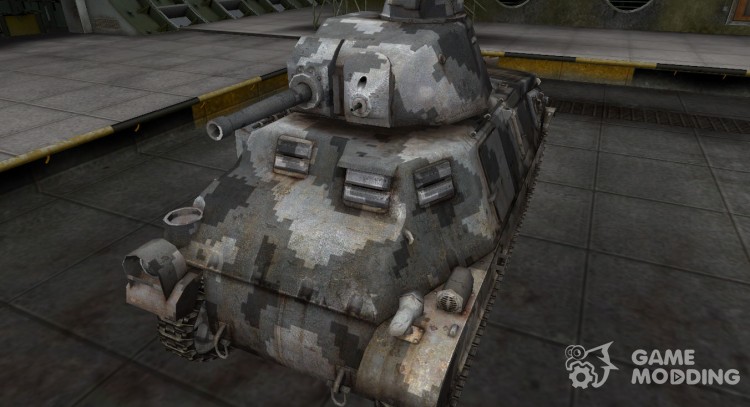 Камуфлированный skin para el Panzer S35 739 (f) para World Of Tanks