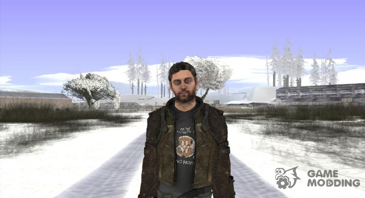 Skin HD Isaac Clarke (Dead Space 3) для GTA San Andreas