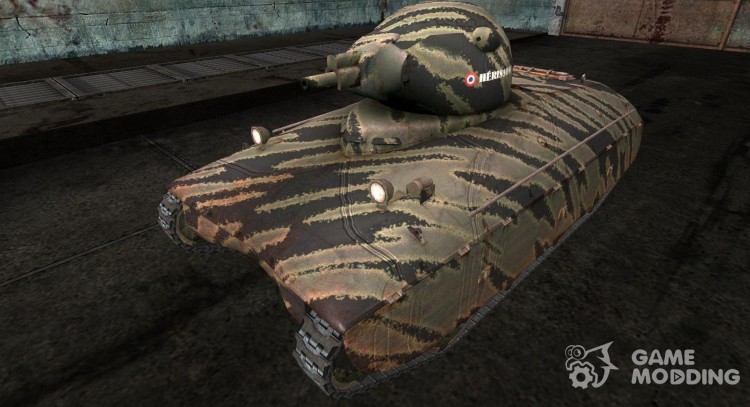Шкурка для AMX40 от PogS #5 для World Of Tanks