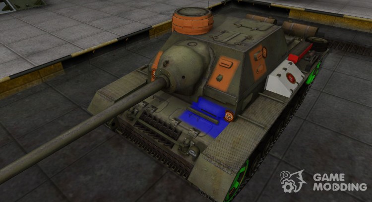 High-quality skin for Su-85I for World Of Tanks
