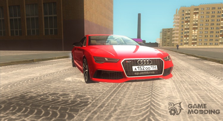 Audi RS7 Sportback для GTA San Andreas
