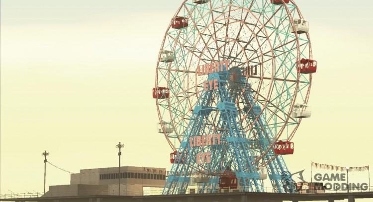 GTA IV Ferris Wheel Liberty Eye