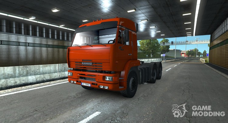 KAMAZ 54-64-65 BYKORAL V1.1 1.22 para Euro Truck Simulator 2