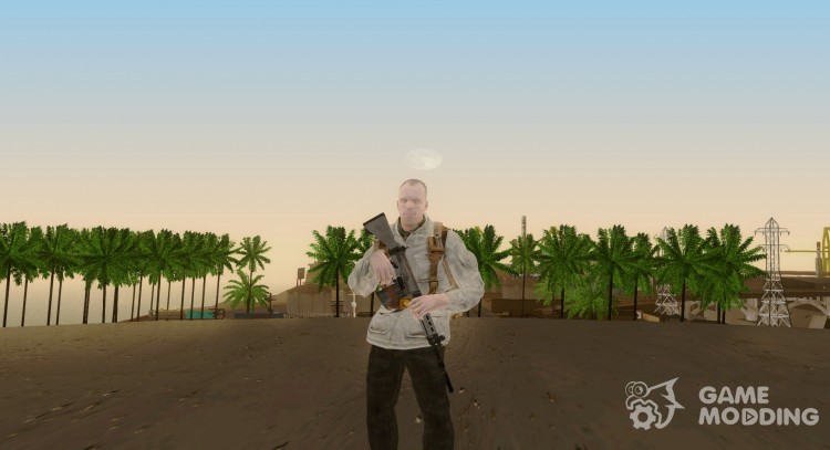 COD BO Russian Soldier v2 для GTA San Andreas