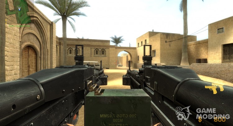 Dual M60'S!! for elites. for Counter-Strike Source