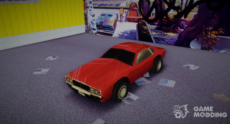 Dodge Challenger from Driver 2 (Civil Edition) para GTA 3
