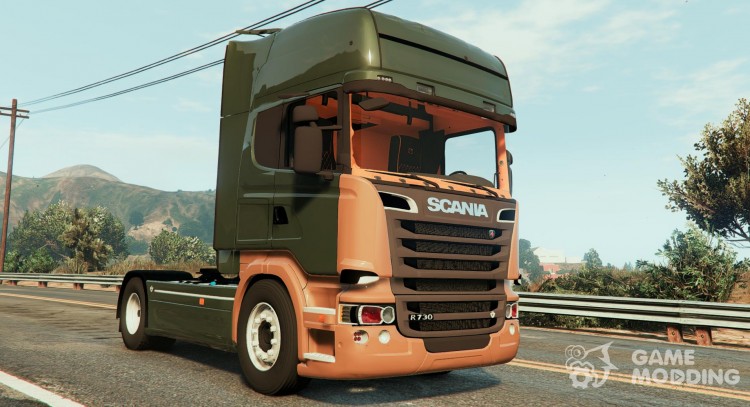 Scania R730 Streamline 4x2 для GTA 5