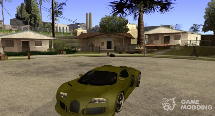 Vida de la velocidad del Veyron de Bugatti para GTA San Andreas