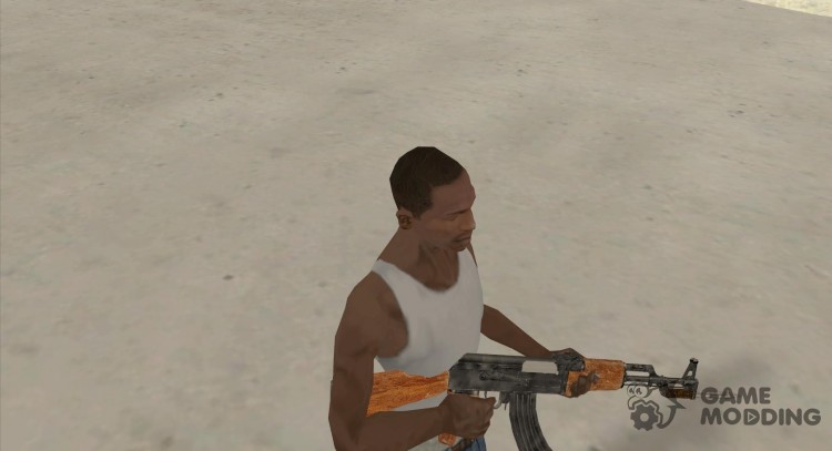 Kalashnikov HD para GTA San Andreas