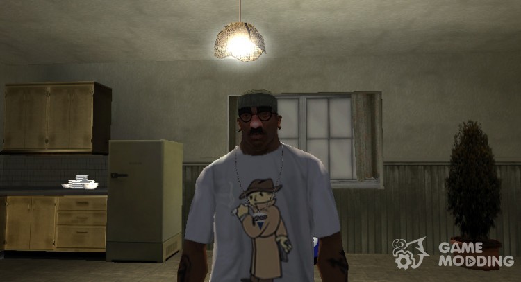 La camiseta de un extraño Misterioso de Fallout 4 para GTA San Andreas