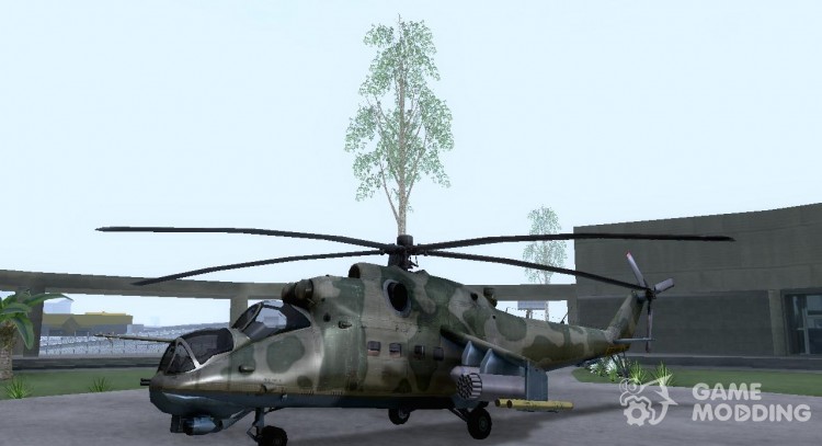 Mi-24П para GTA San Andreas