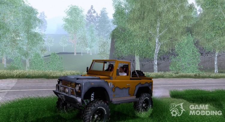 Land Rover Defender para GTA San Andreas