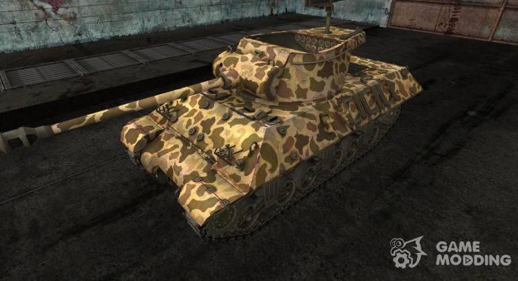 Skin to M36 Slugger No. 19 for World Of Tanks