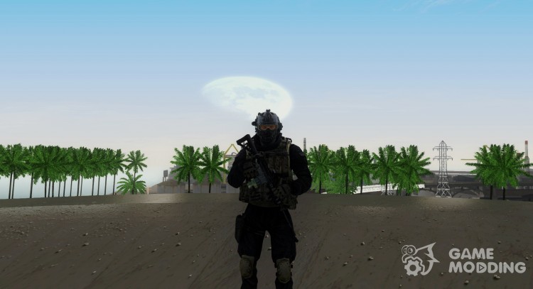 Modern Warfare 2 Soldier 2 для GTA San Andreas