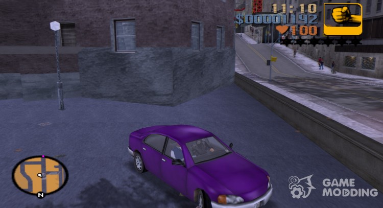 Diversifies the color of transport for GTA 3