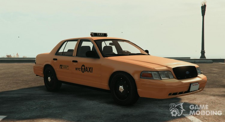 NYC Crown Victoria Taxi para GTA 5