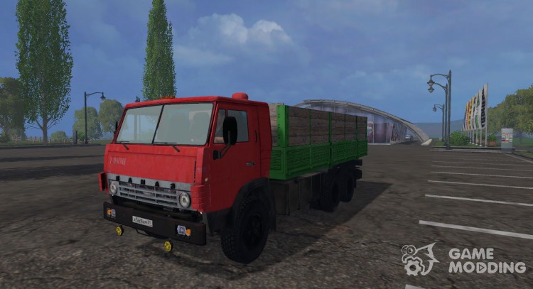 Kamaz 55212 para Farming Simulator 2015