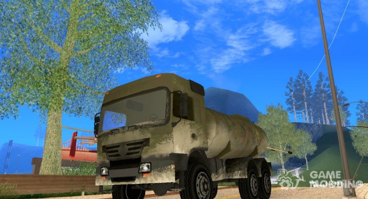 A fuel truck from COD 4 MW for GTA San Andreas