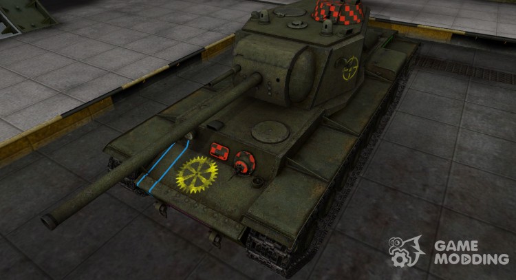 Контурные зоны пробития КВ-4 для World Of Tanks