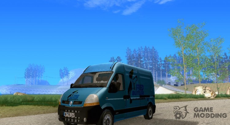 Renault Master Fred Butler for GTA San Andreas