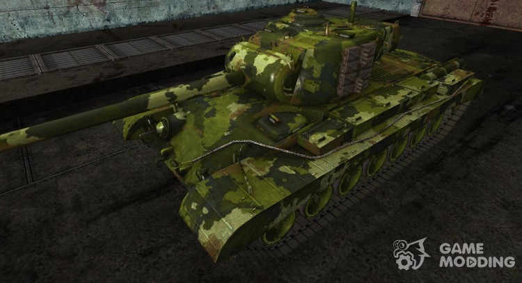 шкурка для T32 "Digital Ghost" для World Of Tanks