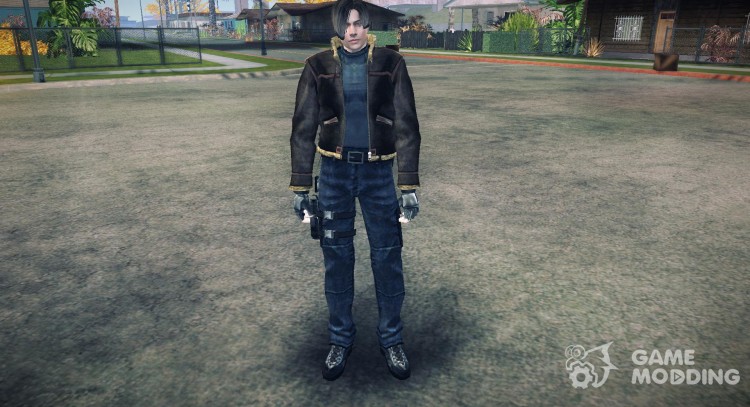 RE4 Leon S. Kennedy [Jacket HD] for GTA San Andreas