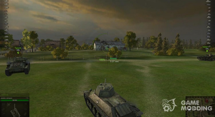 Monumentos de Sniper, arcade y SAU para World Of Tanks