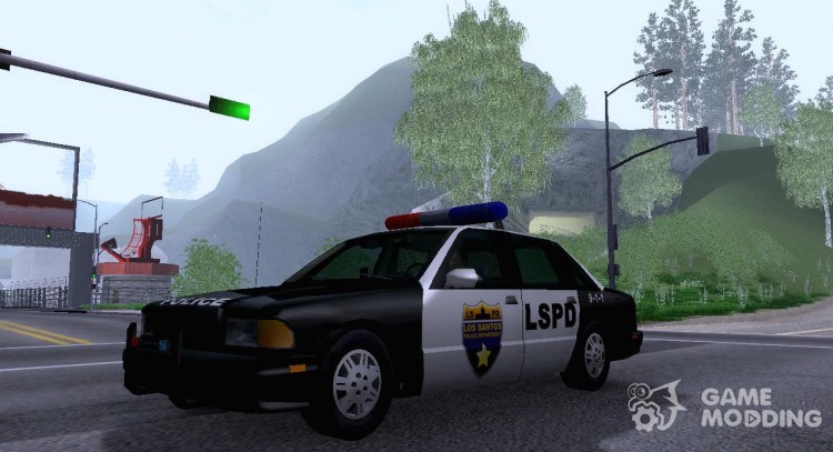 New Police LS для GTA San Andreas