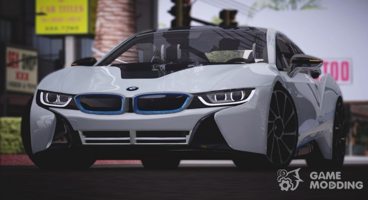 El BMW i8 Coupe 2015 para GTA San Andreas