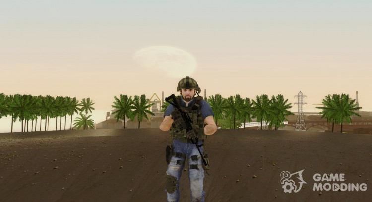 Modern Warfare 2 Soldier 12 para GTA San Andreas
