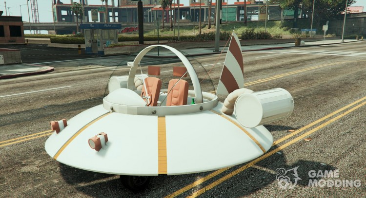 Rick and Morty Spaceship  for GTA 5